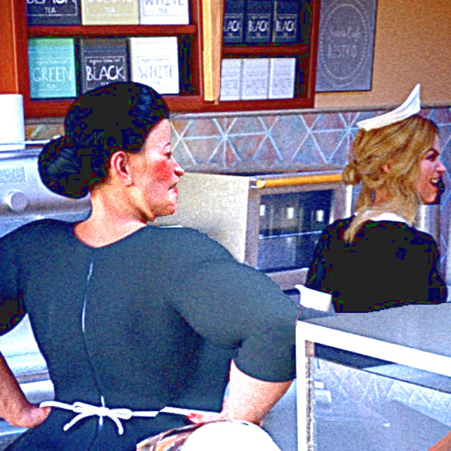 Die Frau des Bäckers