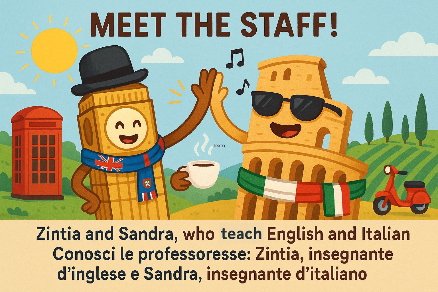 Meet the Staff: Zintia e Mónica Sandra - Entrevista ás profes!