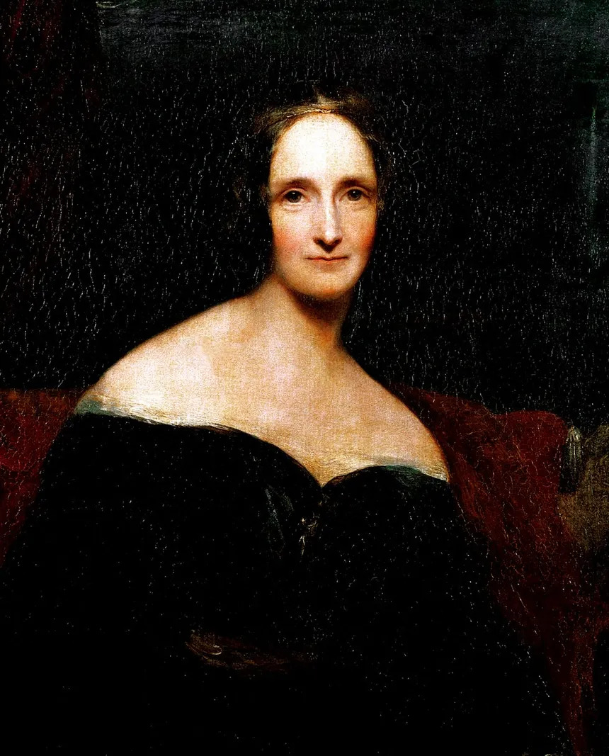 Public Domain: The ending of "Frankenstein", by Mary Shelley